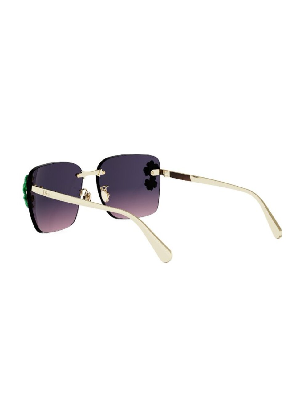 New DIOR Women's Sunglasses Metal Frame CLOVER S2U CD40249U B0G2 10T 62 gold - Picture 3 of 8